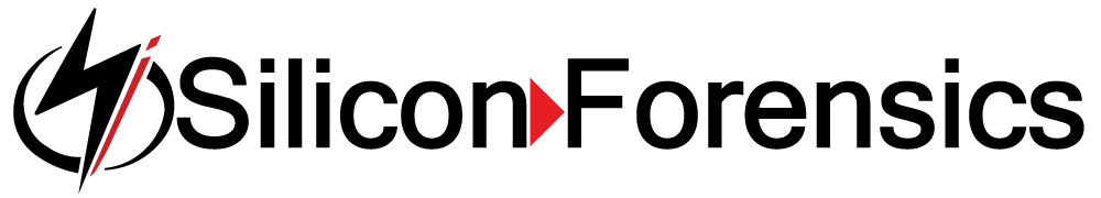 siliconforensics logo black red