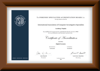 FSAB Cert